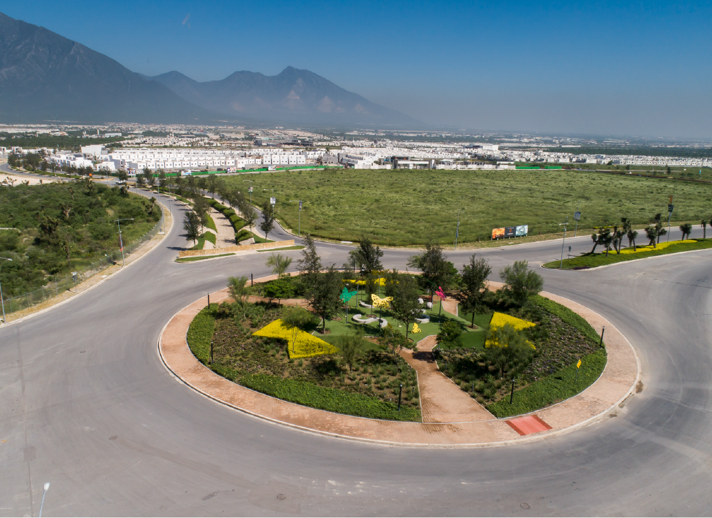 Rotonda de mariposas